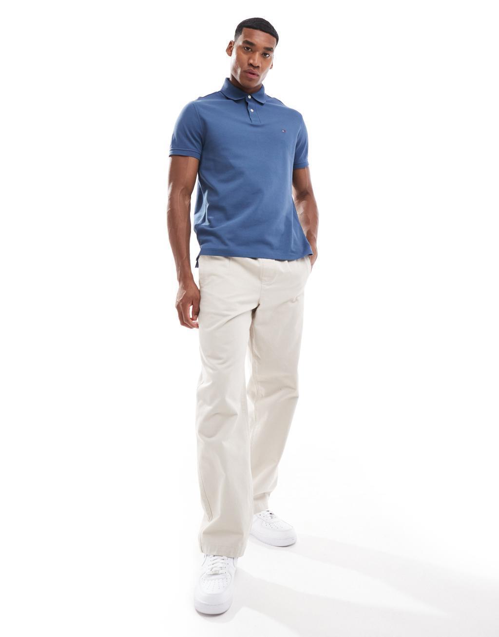 Tommy Hilfiger 1985 regular polo shirt in sea blue Product Image