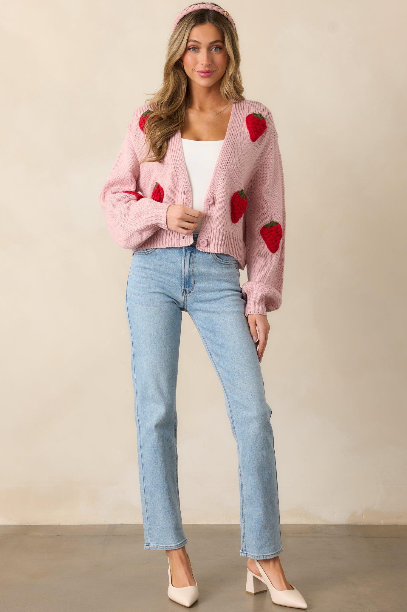 Dusk Enchantment Light Wash Straight Leg Jeans Product Image