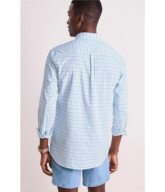 Vineyard Vines Performance Stretch Morris Tattersall Long Sleeve Woven Shirt Product Image