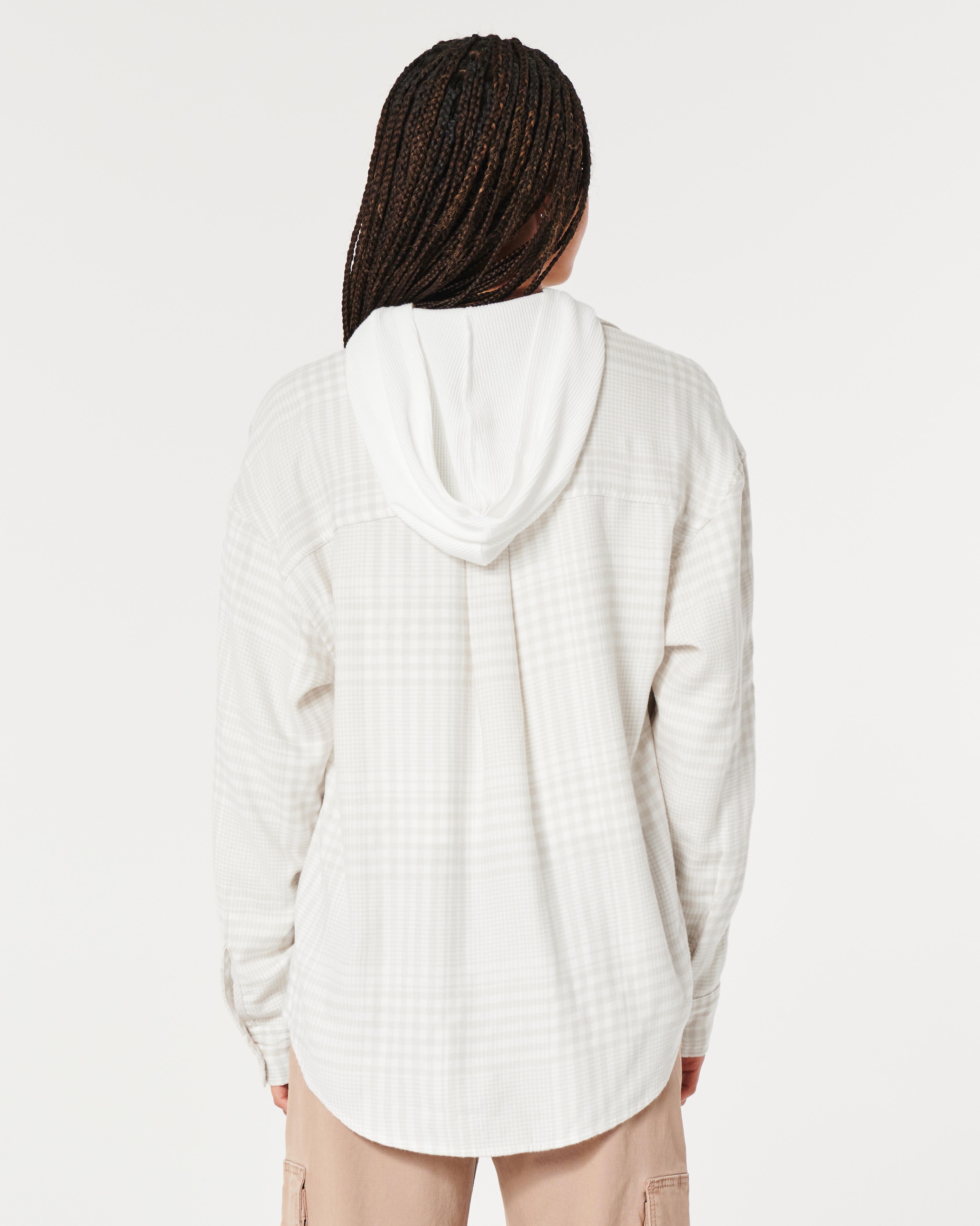 Oversized Flannel Shirt Product Image