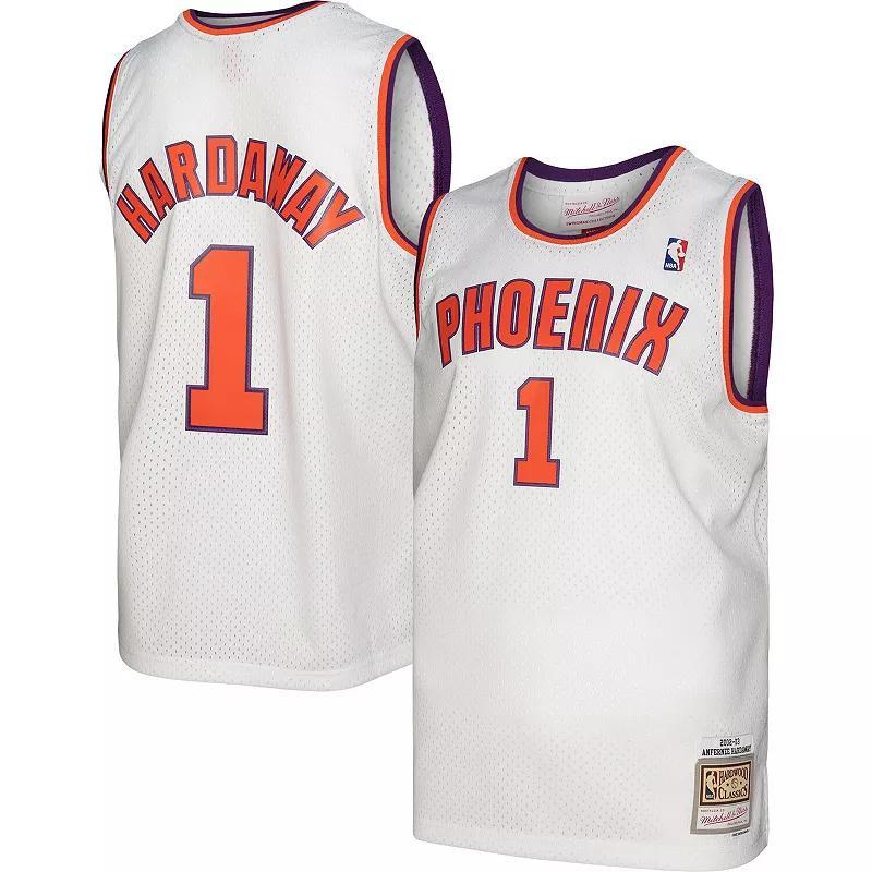 Men's Mitchell & Ness Penny Hardaway White Phoenix Suns 2002-03 Hardwood Classics Swingman Jersey, Size: Medium, Phx White Product Image