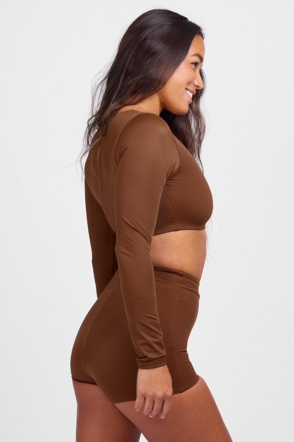 Avalon Long Sleeve Crop Rashguard Product Image