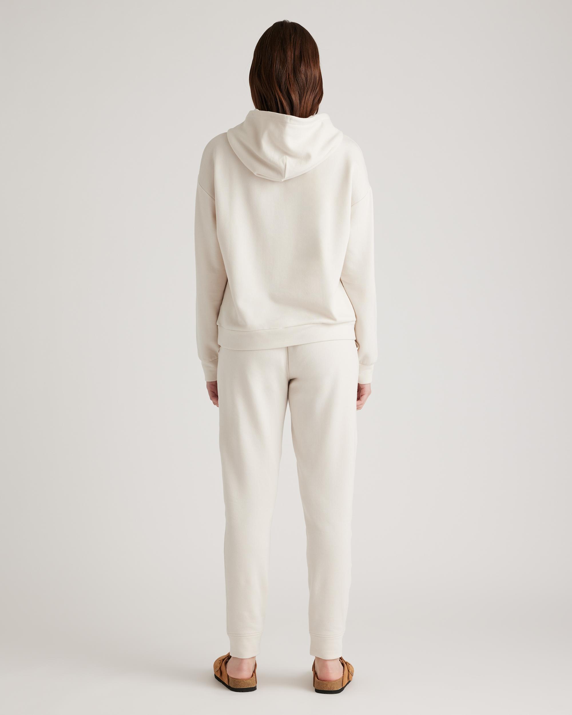 Quince | Women's SuperSoft Fleece Pullover Hoodie Size XL, Lenzing Modal Product Image