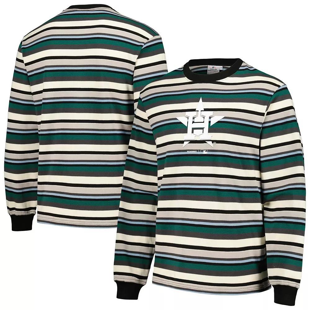 Mens PLEASURES Cream/Green Chicago White Sox Ballpark Long Sleeve T-Shirt Product Image