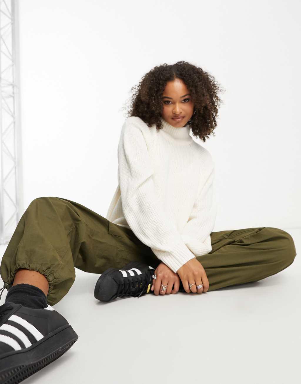 Noisy May Tall high neck sweater Product Image