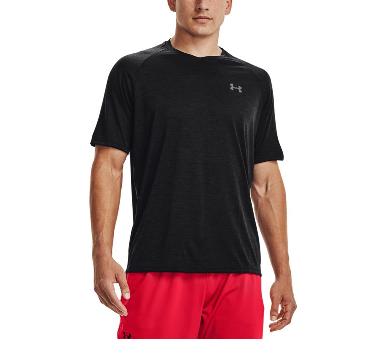 Big & Tall Under Armour Tech 2.0 V-Neck Tee, Men's, Size: XXL Tall, Black Product Image