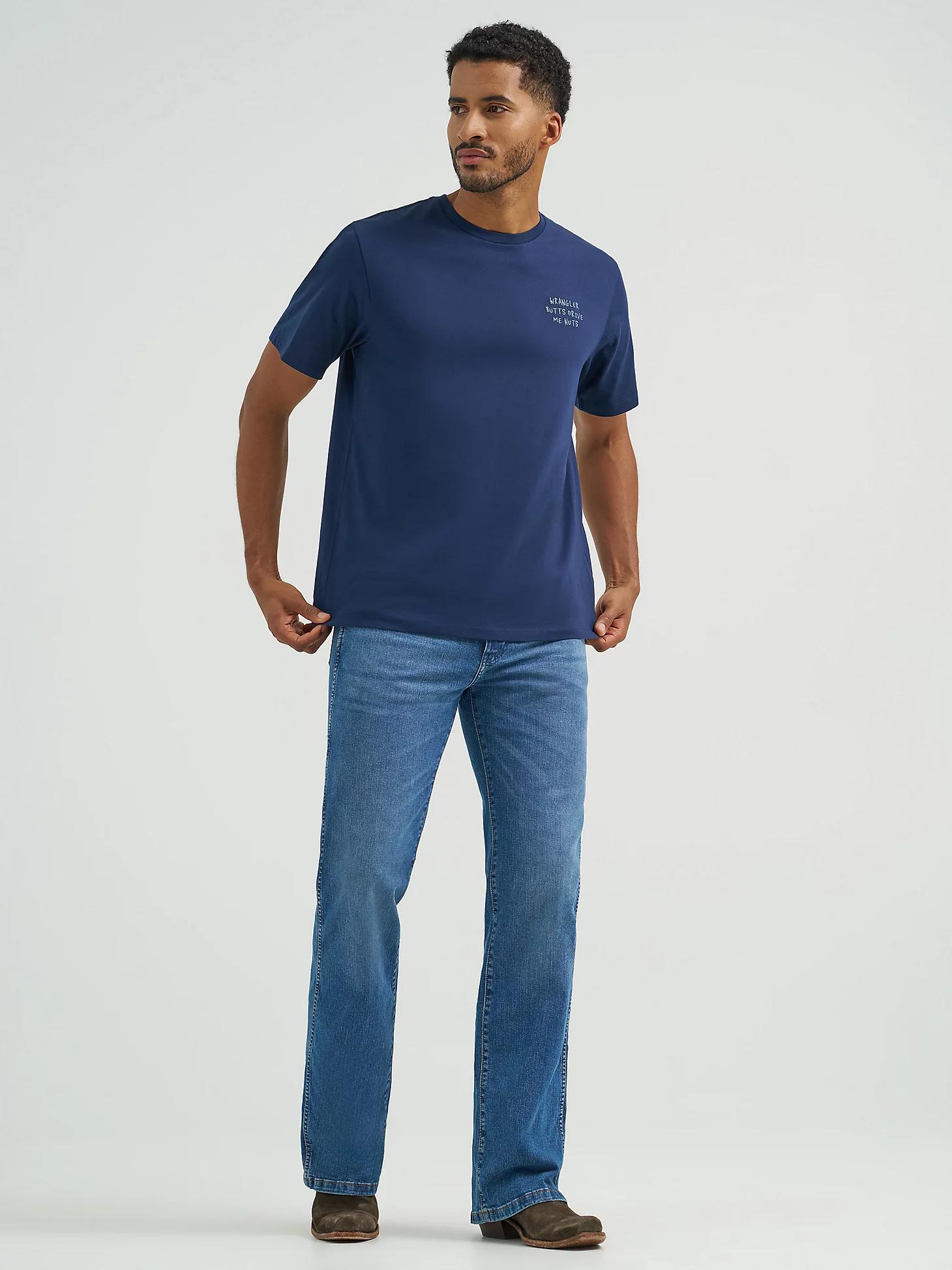 Men's Loose Bootcut Jean | Men's JEANS | Wrangler® Product Image