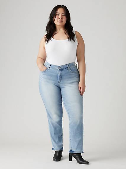 314 Shaping Straight Women's Jeans (Plus Size) Product Image