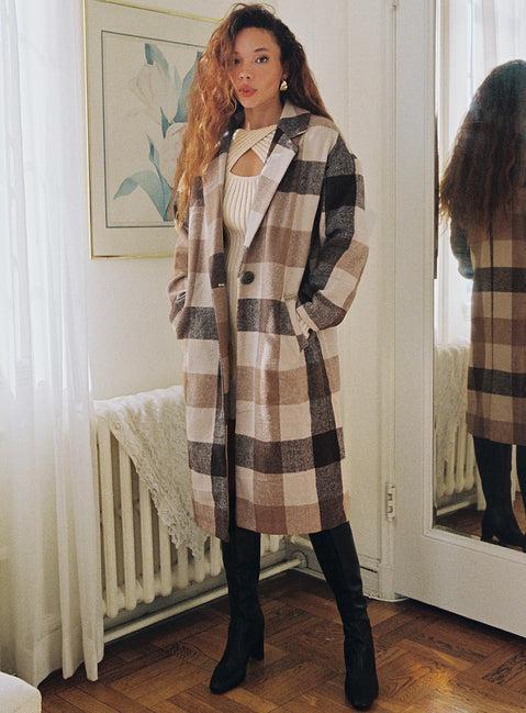 Penelope Coat Beige Product Image