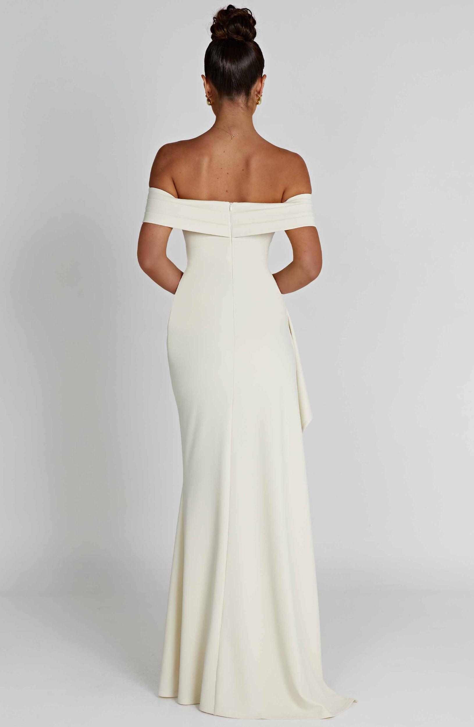 Joyce Maxi Dress - Ivory Product Image