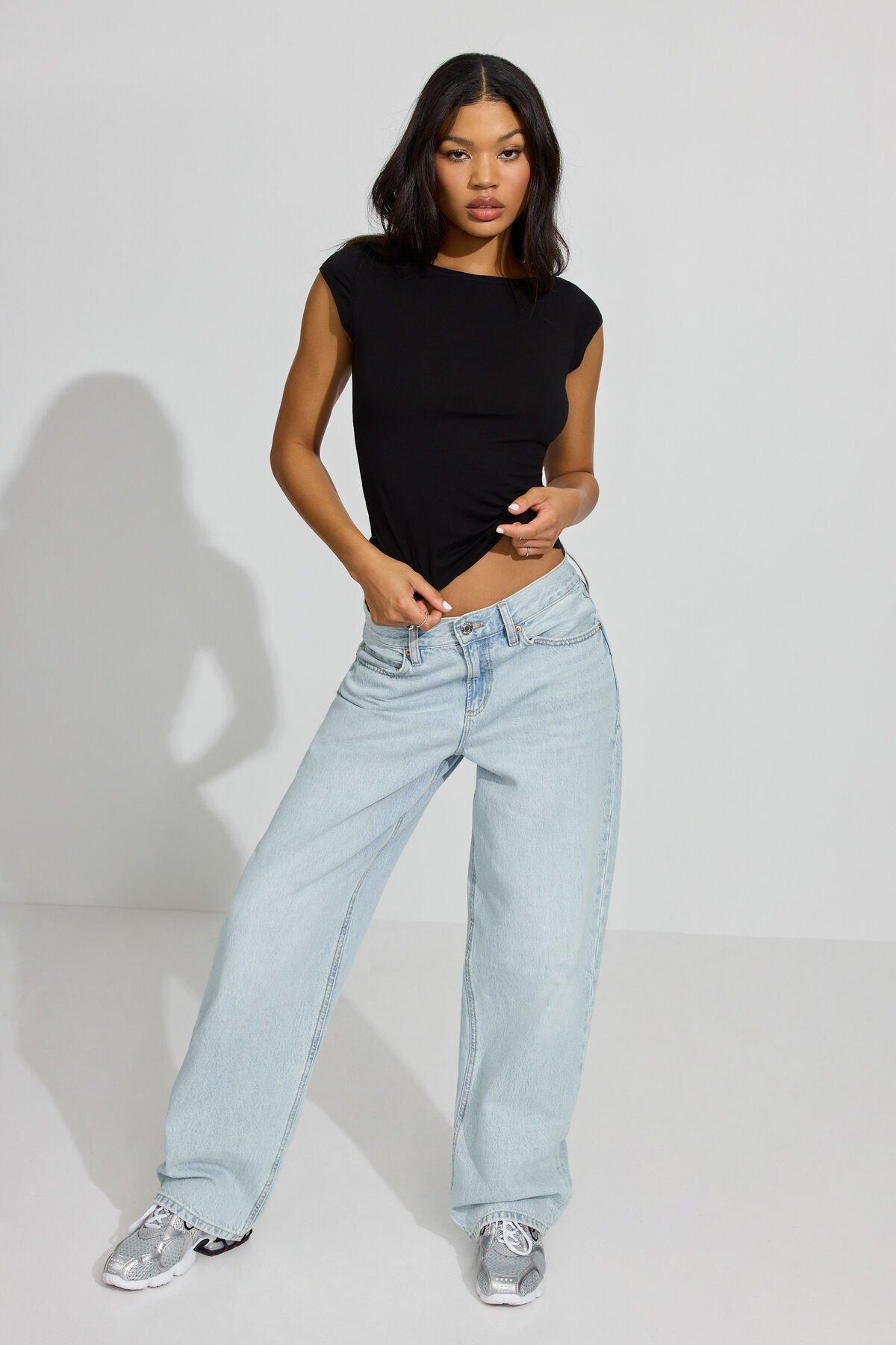 Estelle Boatneck Short Sleeve T Shirt Product Image