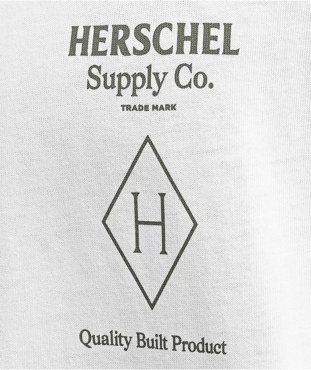 Herschel Supply Co. Mt Herschel White T-Shirt Product Image