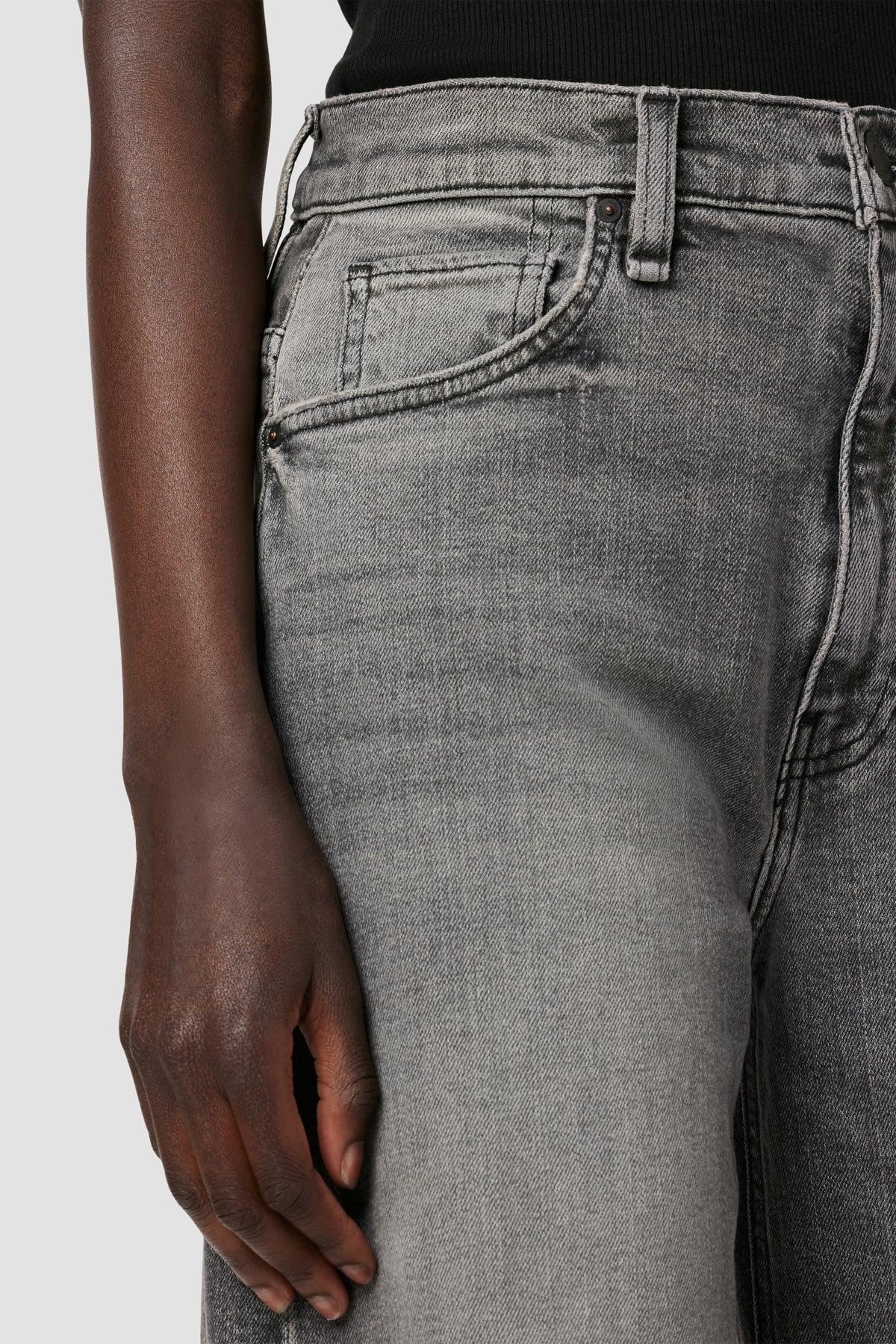 James High-Rise Wide Leg Petite Jean Female Product Image