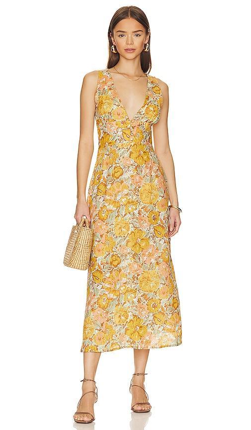 Venere Midi Dress FAITHFULL THE BRAND Product Image