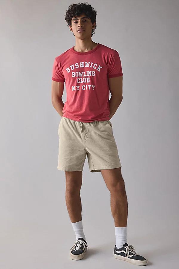 Katin Ward Waffle Cord Short Mens at Urban Outfitters Product Image