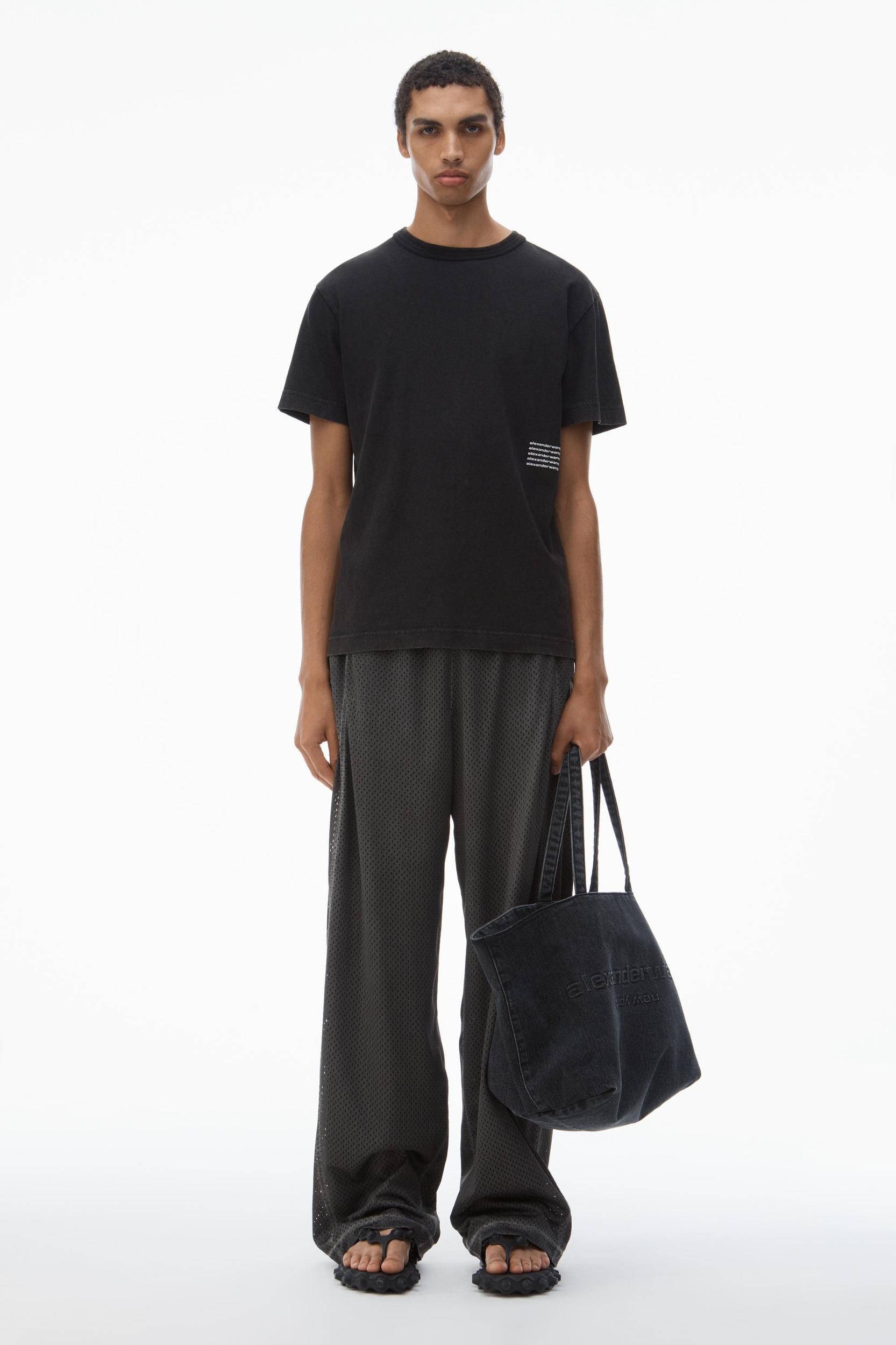 Unisex Acid Wash Tee In High Twist Jerseyâ  Product Image