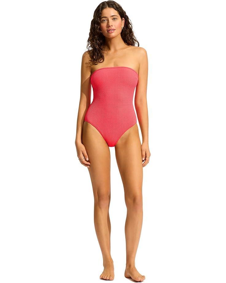 Eco Collective Ruched Underwire One-Piece Product Image