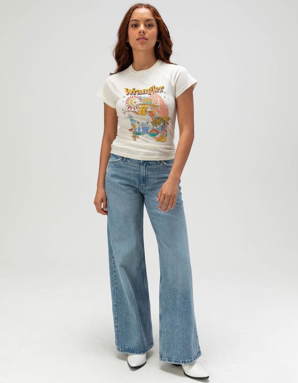 WRANGLER Cowgirl Womens Shrunken Tee Product Image