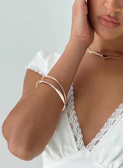 Kelsie Bracelet Pack Gold Product Image