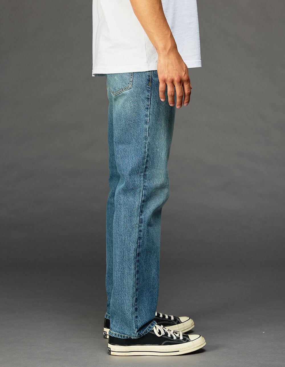 RSQ Mens Slim Straight Jeans - LIGHT WASH Product Image