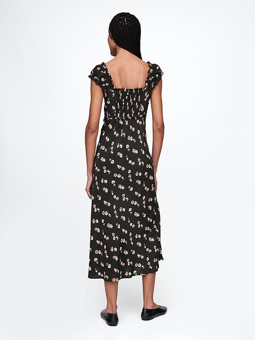 Crepe Sweetheart Maxi Dress Product Image