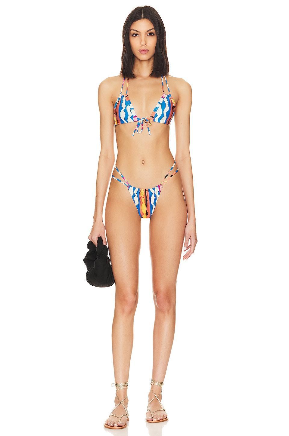 Euro Bow Bikini Top Montce Swim Product Image
