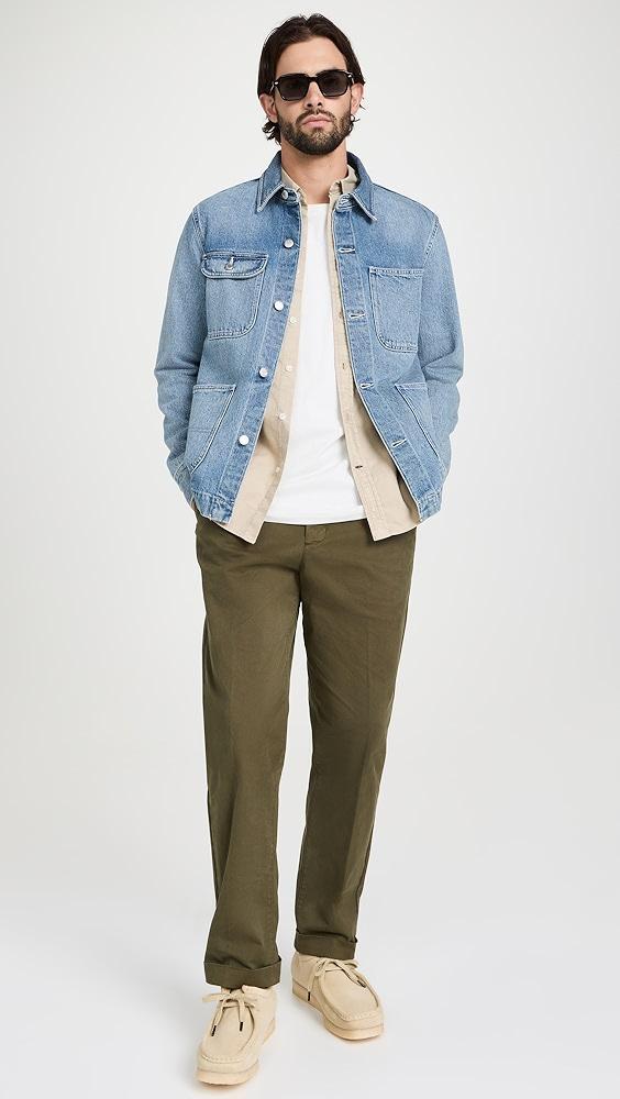 Alex Mill Work Jacket in Vintage Wash Denim | Shopbop Product Image
