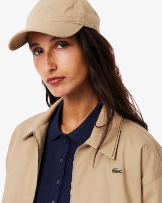 Double Collar Stretch Gabardine Jacket Product Image