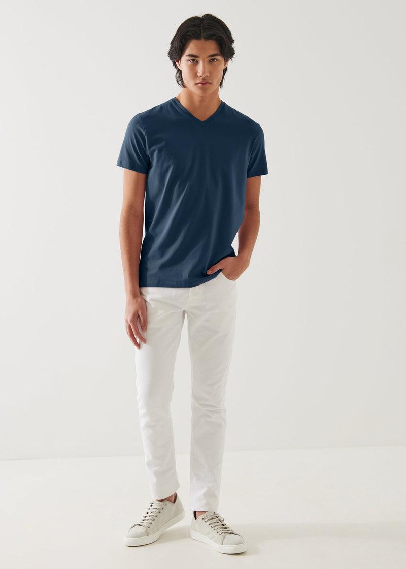 Patrick Assaraf Iconic V-Neck T-Shirt Product Image