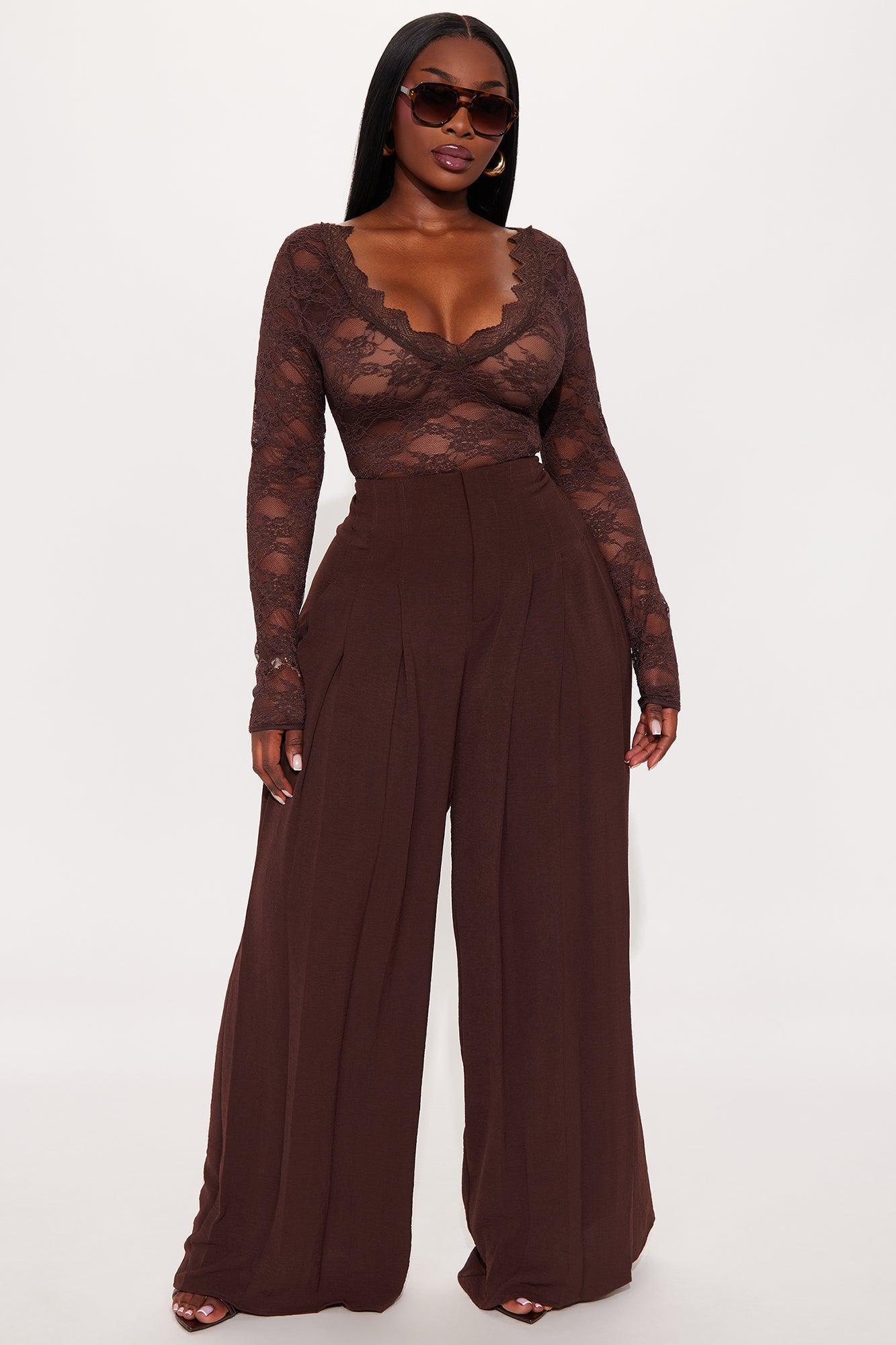 Lovers Lane Bodysuit - Chocolate Product Image