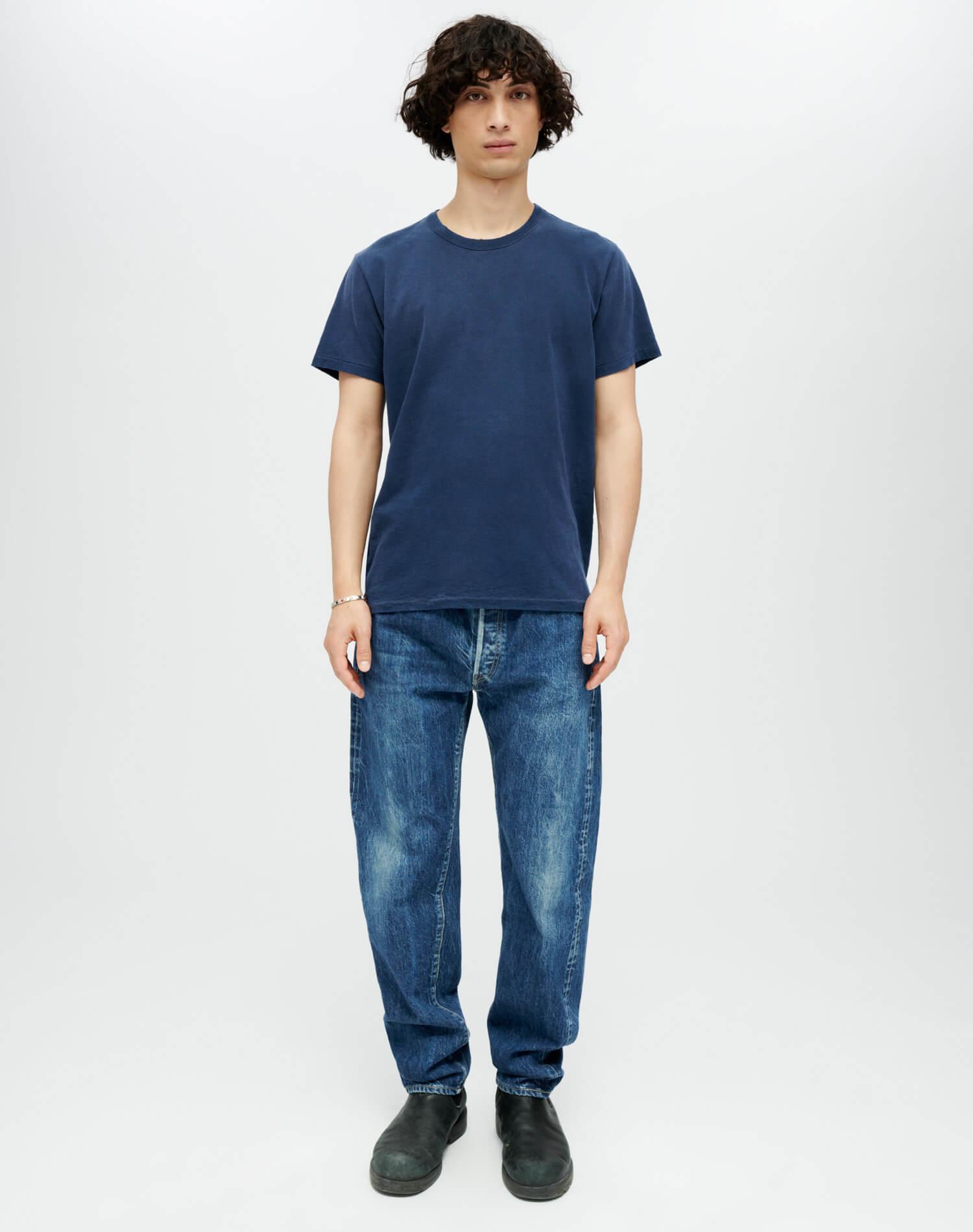 1966 Selvedge Slim Jean - Premium Dark Worn Product Image