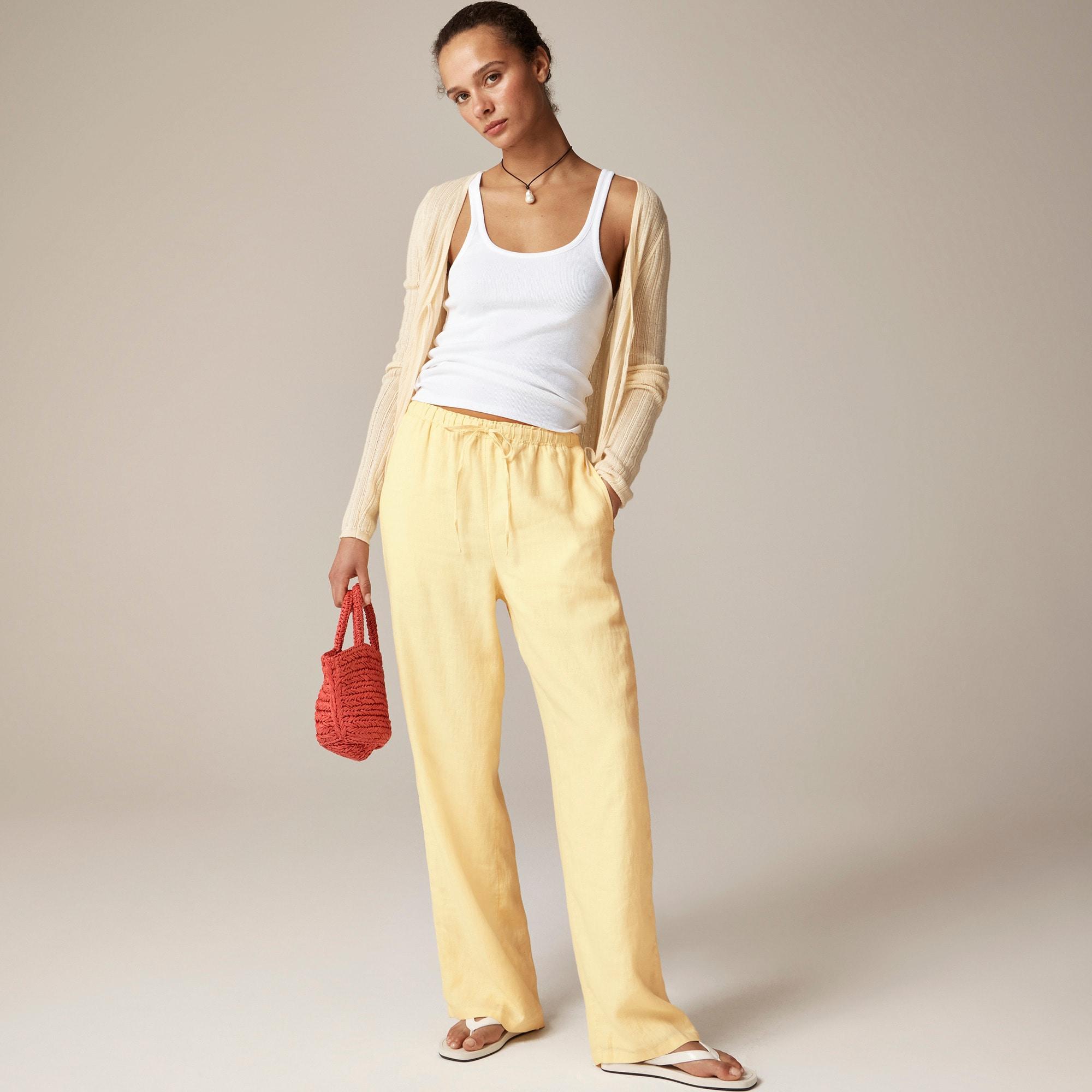 New Soleil pant in linen Product Image