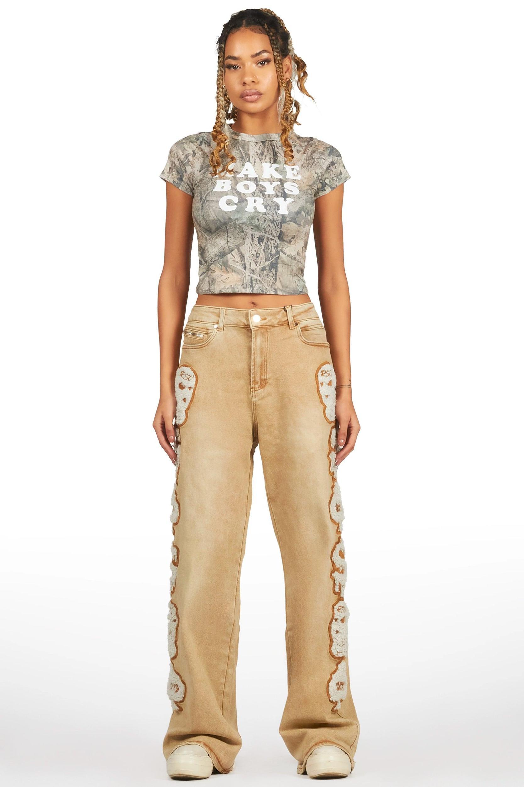 Attila Tan Baggy Jean Female Product Image