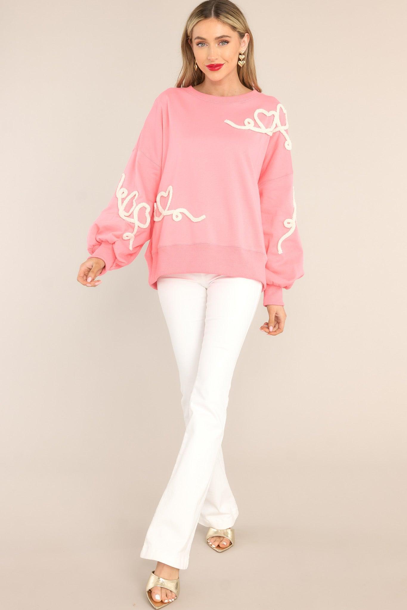 Stretch Pull On White Flare Jeans Female Product Image