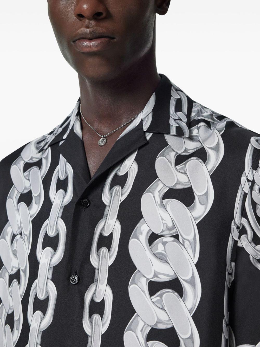 Medusa Chains silk shirt Product Image