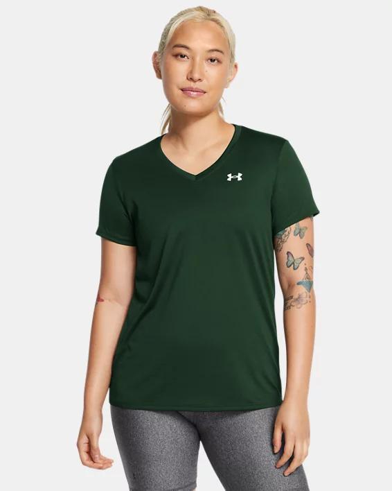 Women's UA Tech™ V-Neck Short Sleeve Product Image