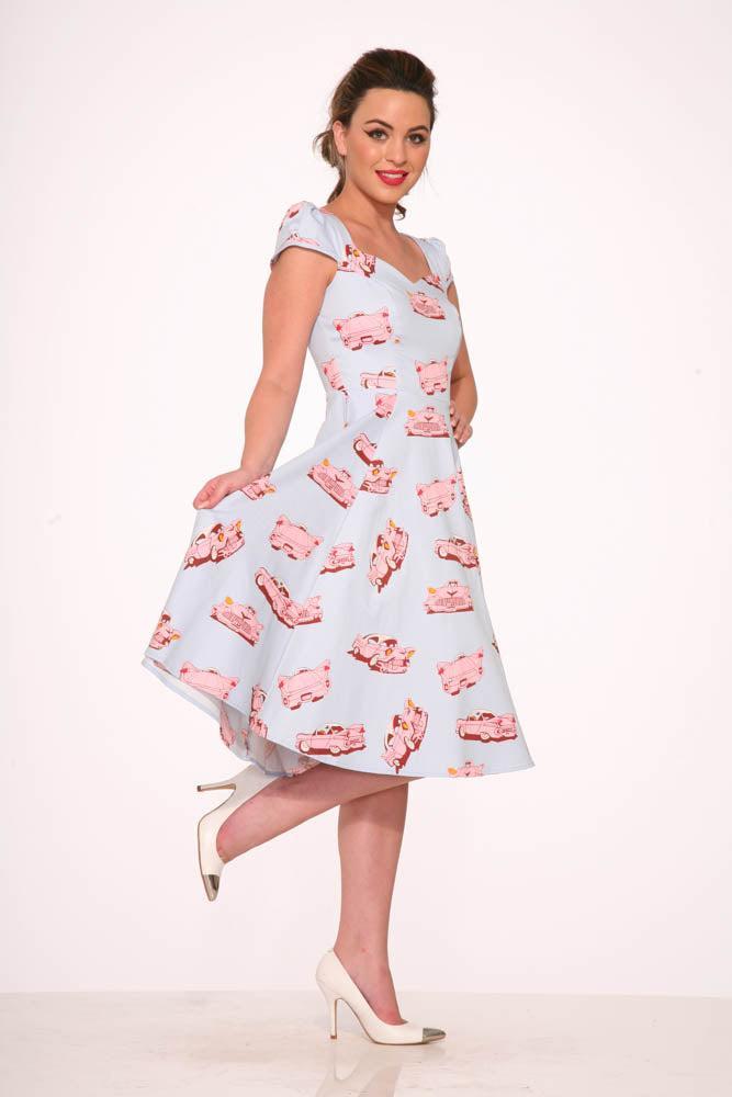 Car Hop Swing Dress Product Image