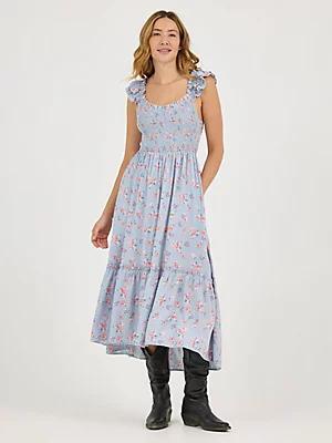 Women's Floral Print Backless Babydoll Dress | Women's Skirts & Dresses | Lee® Product Image