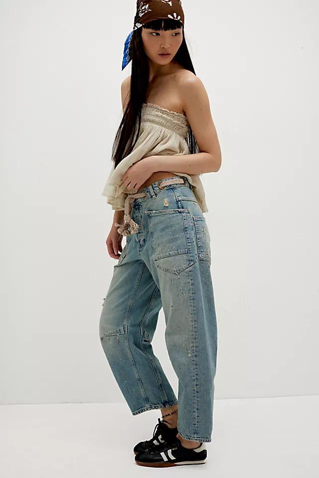 We The Free Moxie Pull-On Barrel Jeans Product Image