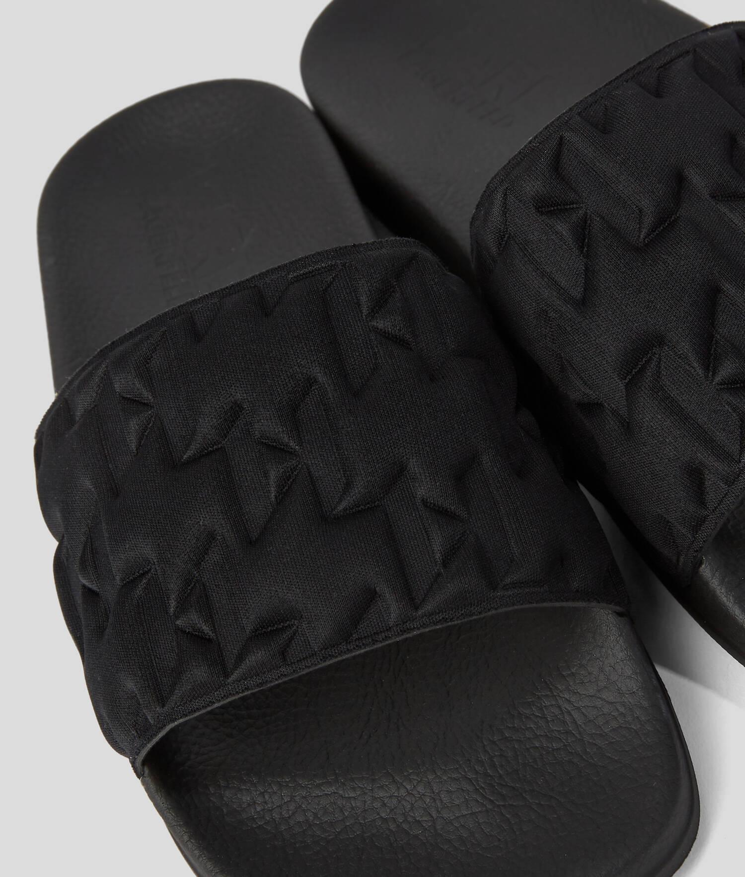 KL MONOGRAM PADDED SANDALS Product Image
