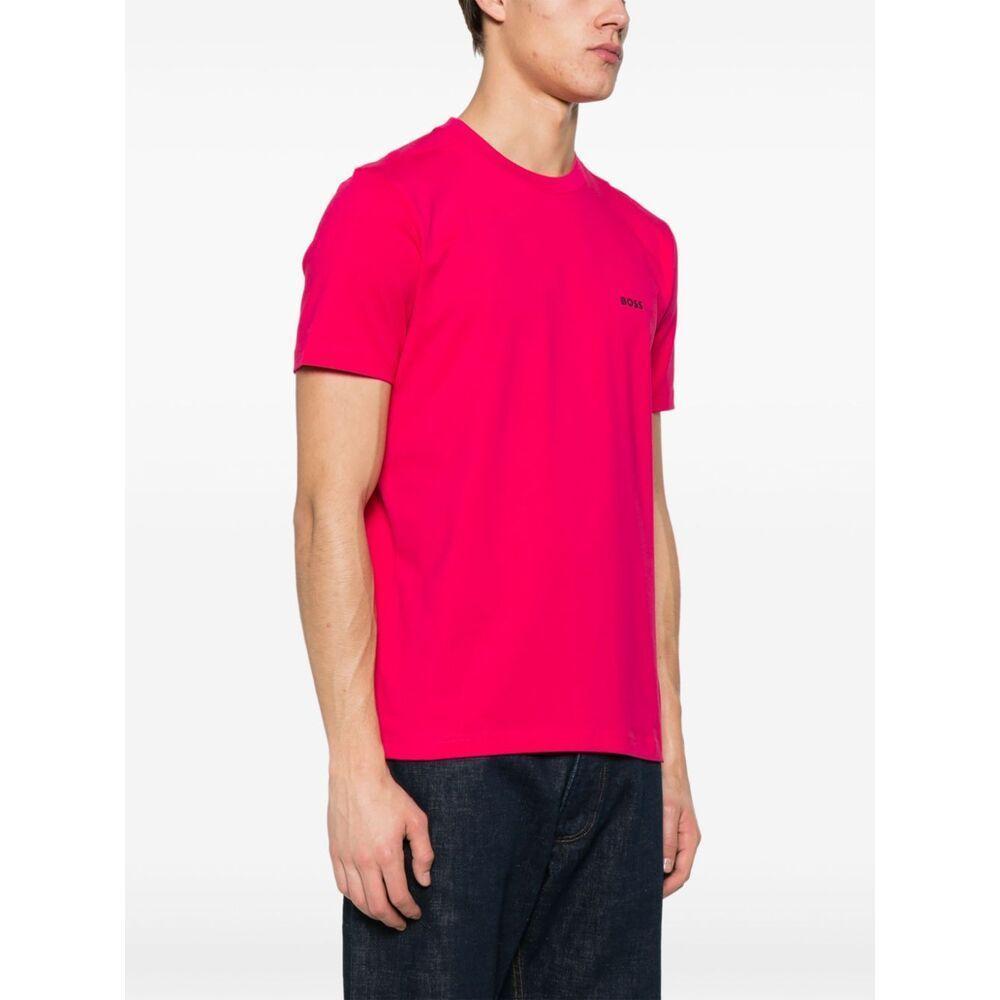 HUGO BOSS T-shirt Boss Men Color Fuchsia Product Image
