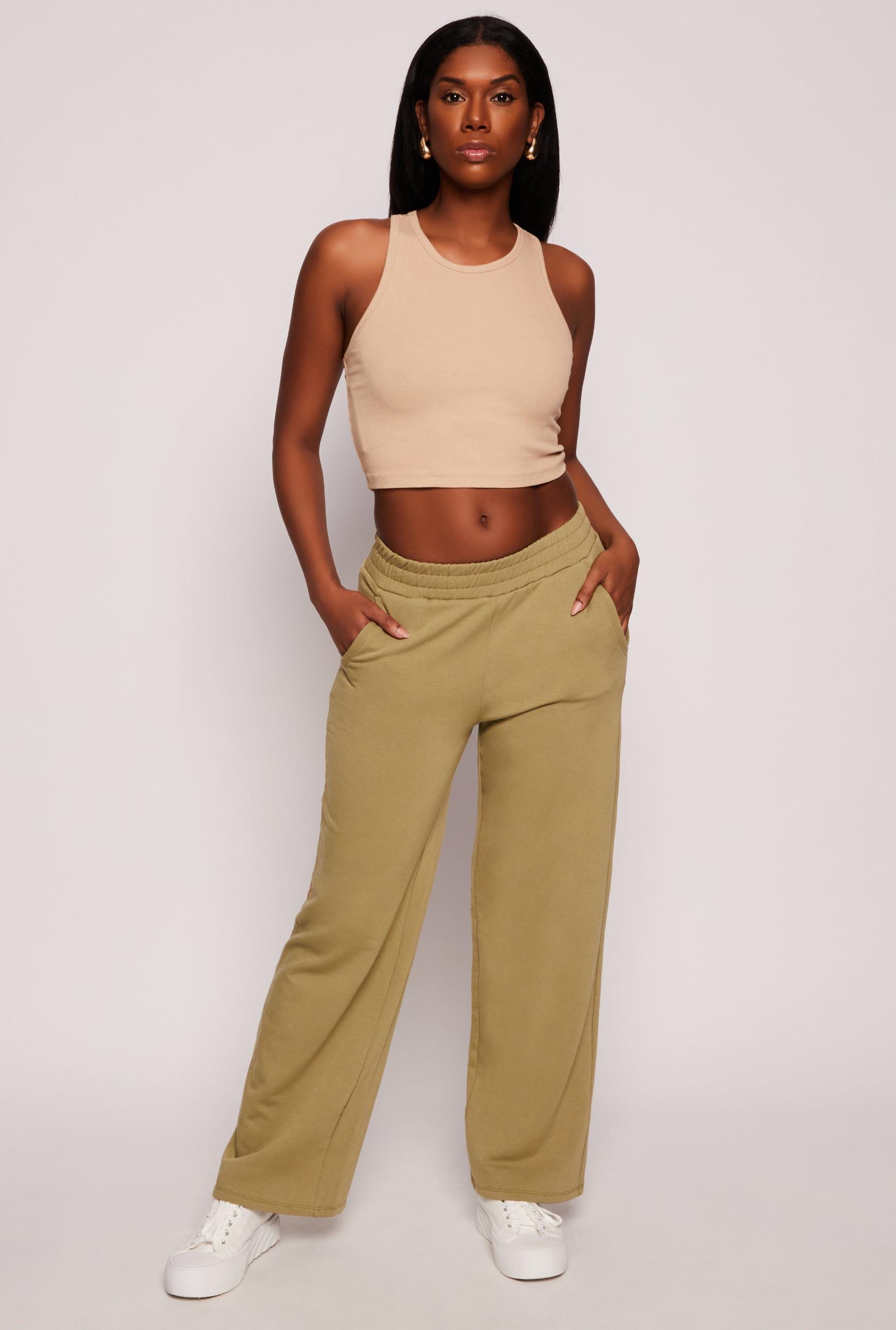 Womens Iris Wide Leg Pull On Sweatpants Product Image