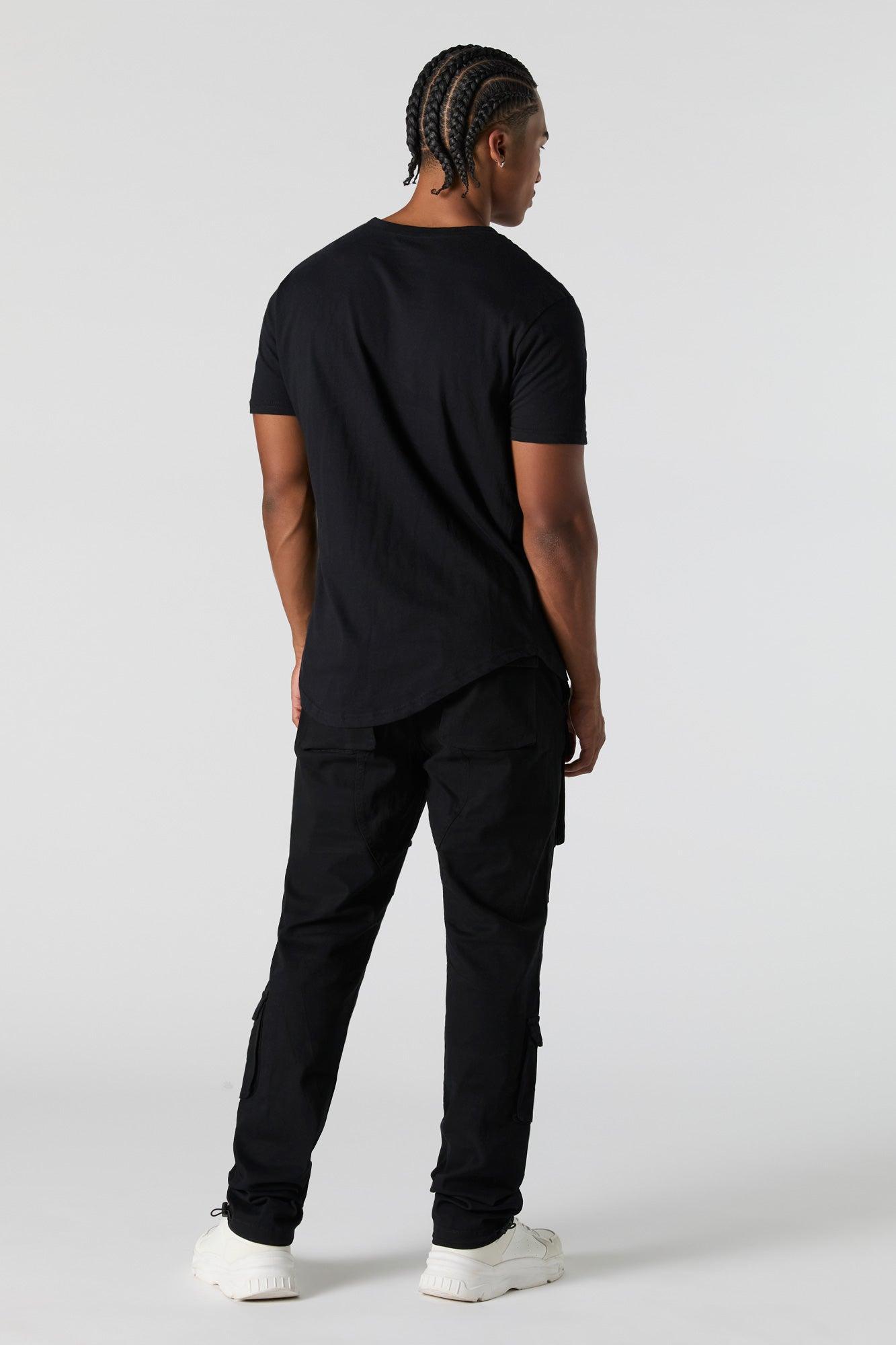 Multi Pocket Open Bottom Cargo Jogger Male Product Image