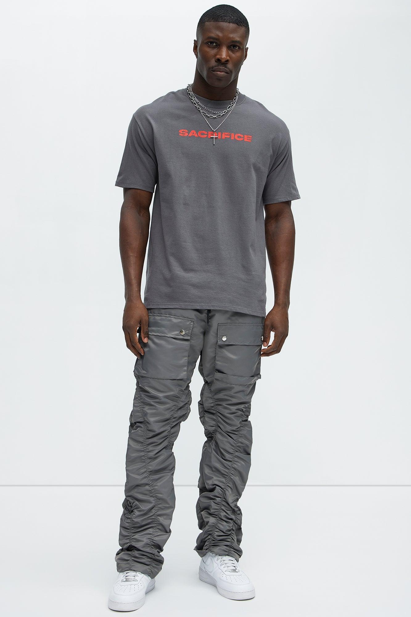 Sacrifice Immortal Short Sleeve Tee - Charcoal Product Image