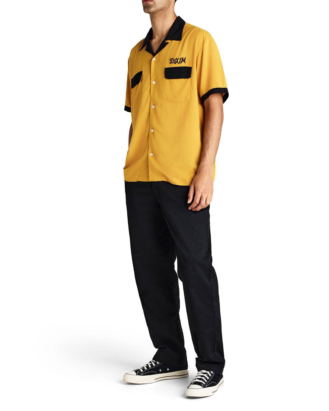 Diablo Bowling Shirt - Golden Yellow Product Image