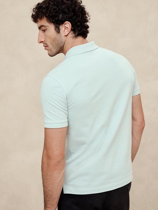 Cotton Monogram Pique Polo Product Image
