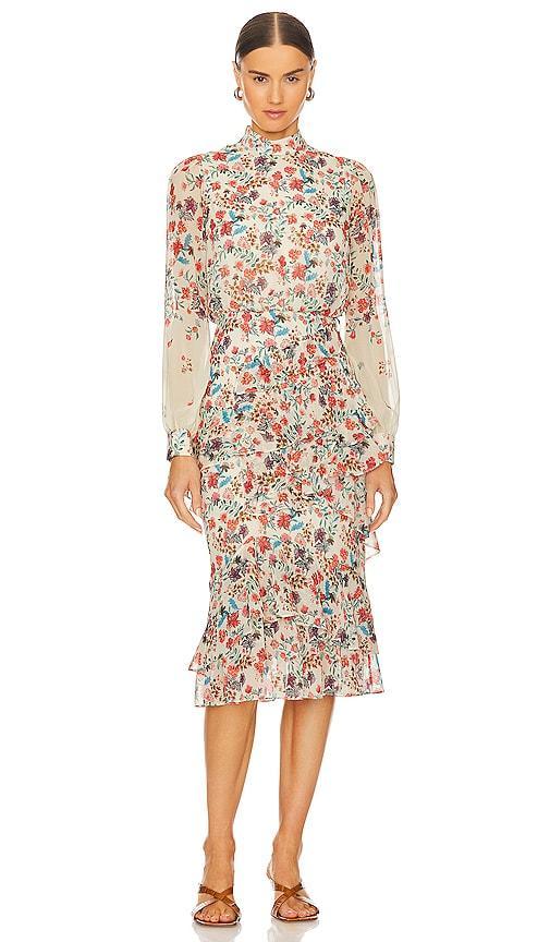 Isa Ruffle Dress SALONI Product Image