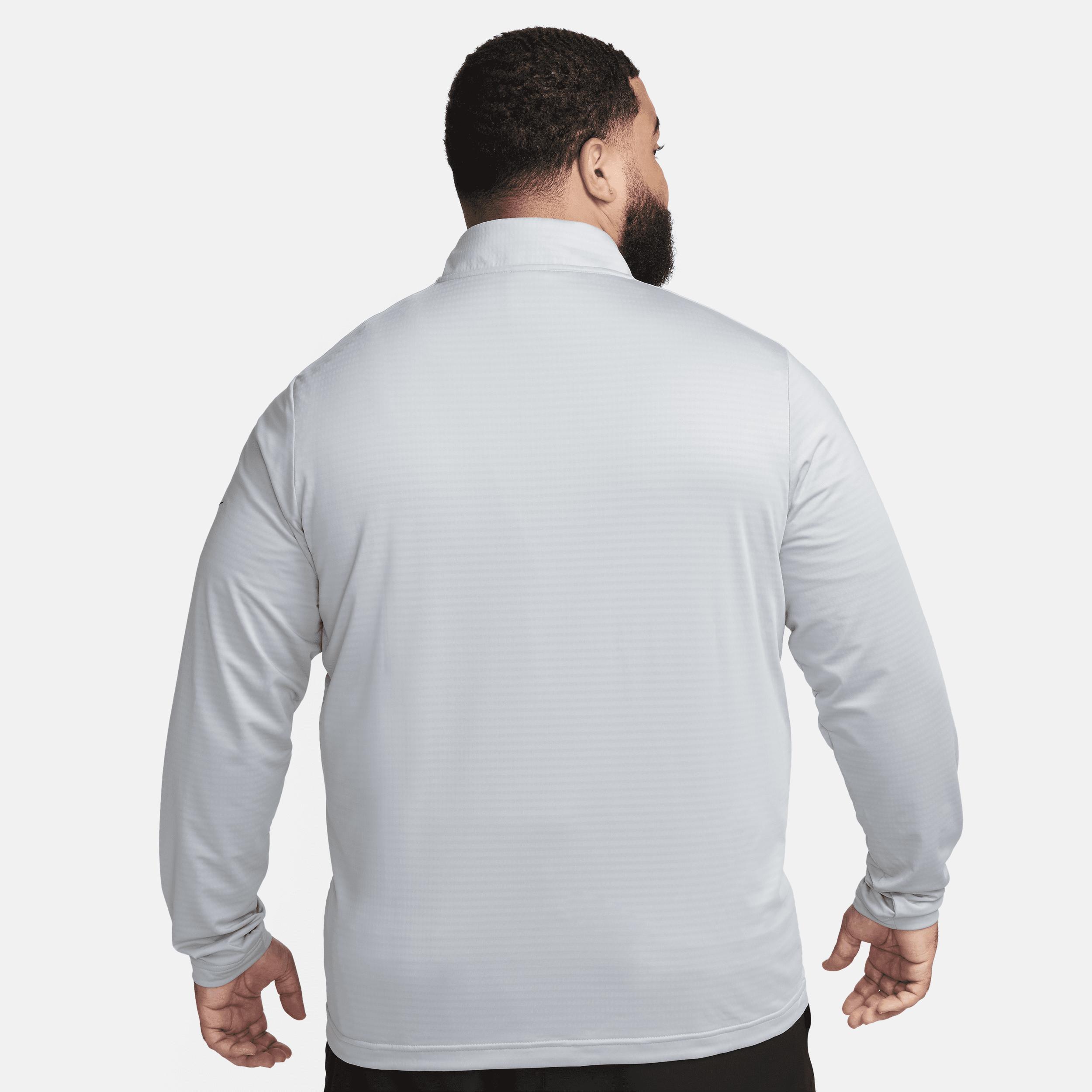 Men's Nike Victory Dri-FIT Half-Zip Golf Top, Size: Small, Light Gray Product Image