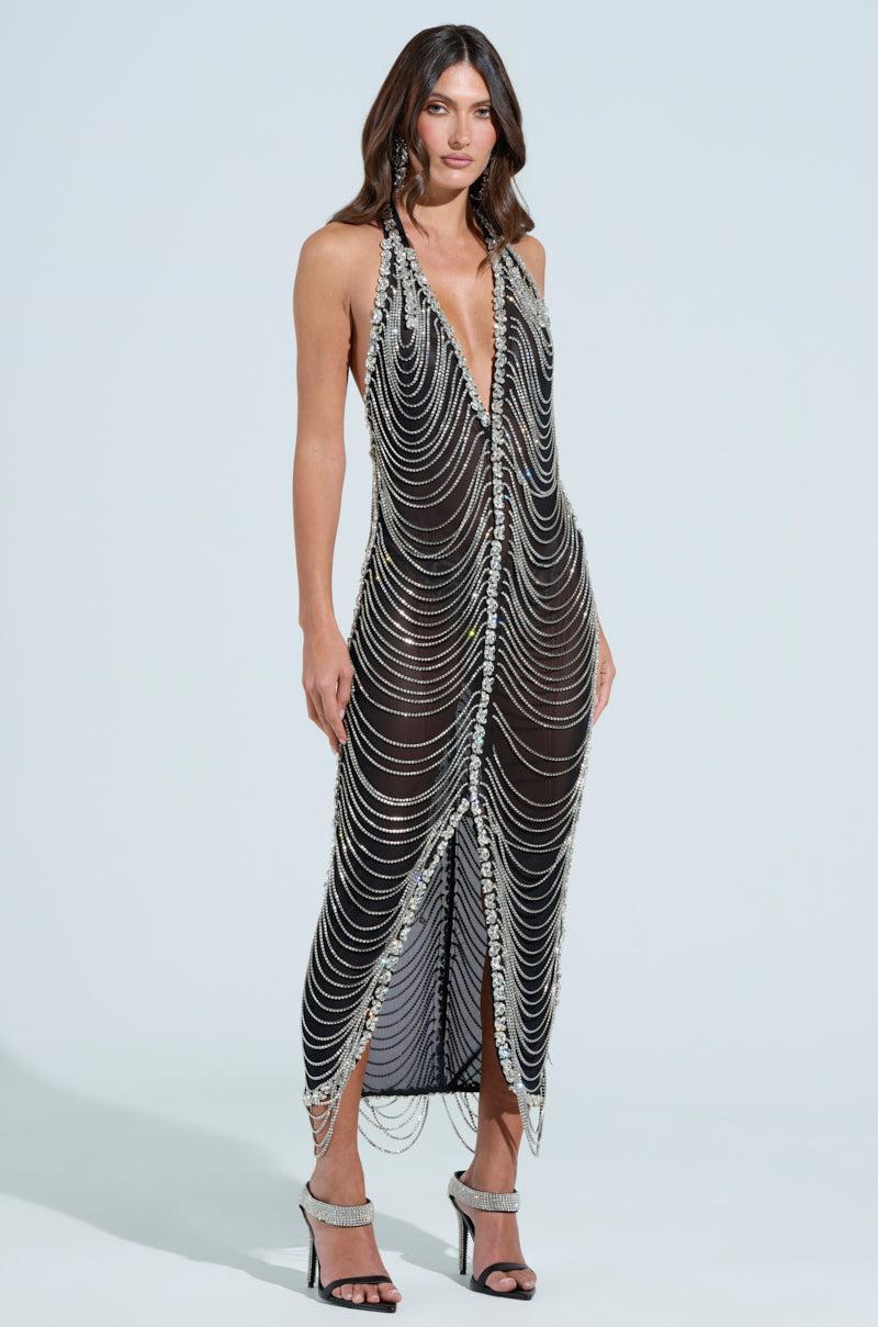 TALK IT OVER MAXI DRESS Product Image