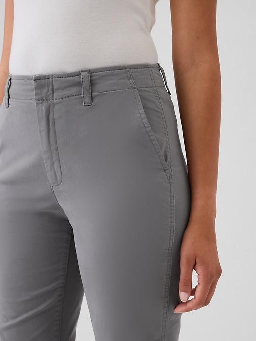 Mid Rise Downtown Khakis Product Image